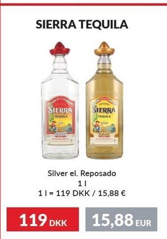 Nielsen's Discount Sierra tequila tilbud