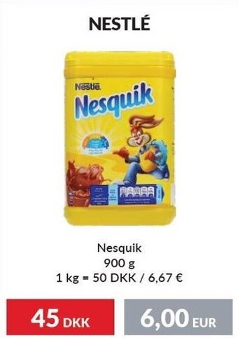 Nielsen's Discount Nestlé nesquik tilbud