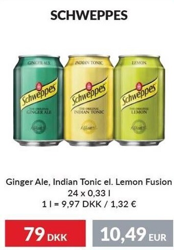 Nielsen's Discount Schweppes tilbud