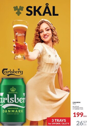 Nielsen's Discount Carlsberg tilbud