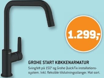 XL-BYG GROHE START KØKKENARMATUR tilbud
