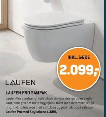 XL-BYG LAUFEN PRO SAMPAK tilbud