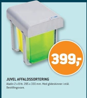 XL-BYG JUVEL AFFALDSSORTERING tilbud