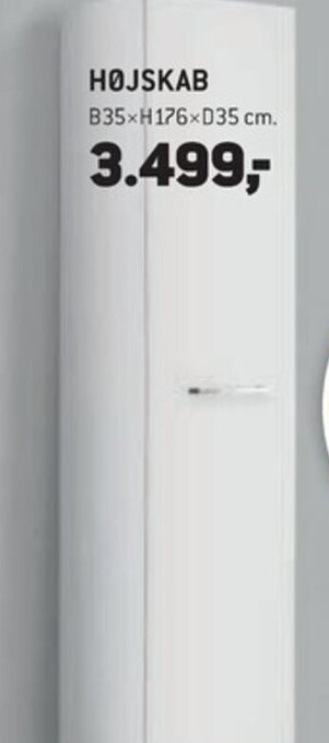 XL-BYG HØJSKAB tilbud