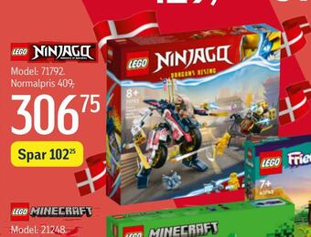 Føtex Spar 25% på lego æsker tilbud