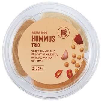 Hummus trio, 210 g