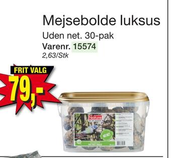 Harald Nyborg Mejsebolde luksus tilbud