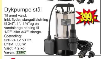 Dykpumpe stål