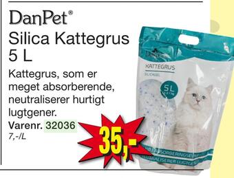 Harald Nyborg Silica kattegrus 5 l tilbud