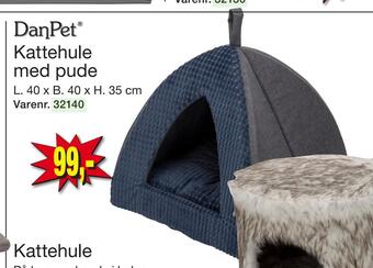 Kattehule med pude