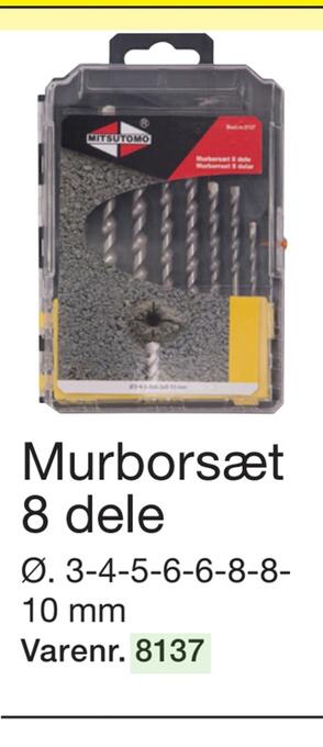 Harald Nyborg Murborsæt 8 dele tilbud