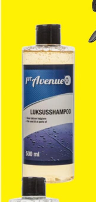 Luksus shampoo med voks