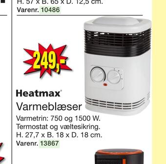Harald Nyborg Varmeblæser tilbud