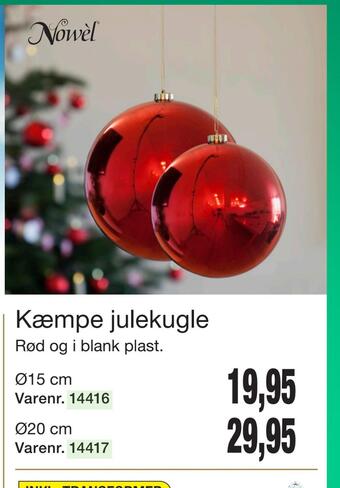 Kæmpe julekugle