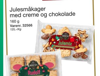 Harald Nyborg Julesmåkager med creme og chokolade tilbud