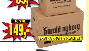 Harald Nyborg Flytte-/ opbevaringskasse tilbud