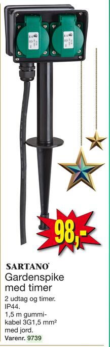 Harald Nyborg Gardenspike med timer tilbud