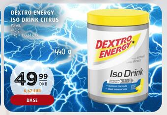 Scandinavian Park Dextro energy iso drink citrus tilbud