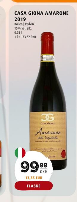 Scandinavian Park Casa giona amarone tilbud
