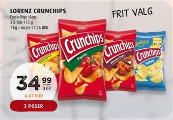 Scandinavian Park Lorenz crunchips tilbud