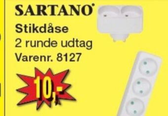 Harald Nyborg Sartano stikdåse tilbud