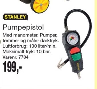 Harald Nyborg Stanley pumpepistol tilbud