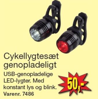 Greenfield cykellygtesæt