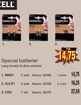 Harald Nyborg Duracell batterier tilbud