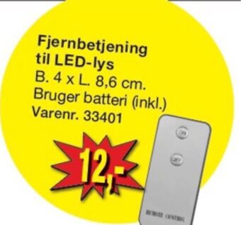 Ukendt fjernbetjening
