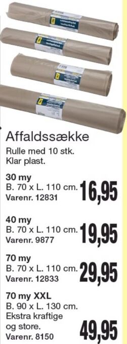 Harald Nyborg Ukendt affaldssække tilbud