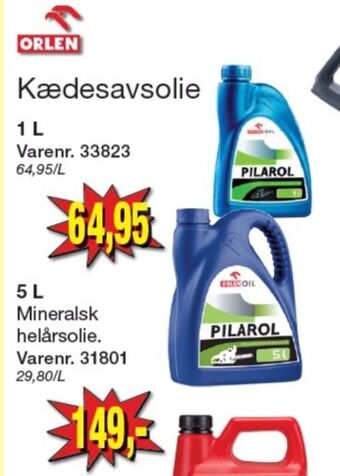 Harald Nyborg Orlen oil motorolie tilbud
