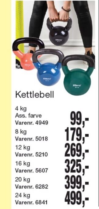 Harald Nyborg Kilberry kettlebell tilbud
