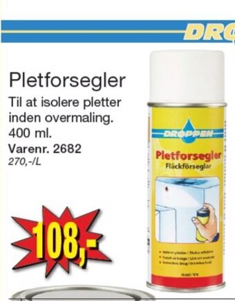 Harald Nyborg Droppen pletforsegler tilbud