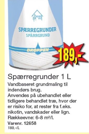 Harald Nyborg Droppen grunder tilbud