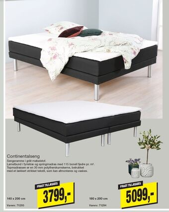 Harald Nyborg Ukendt kontinentalseng tilbud