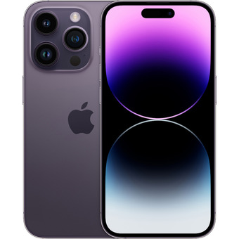 Elgiganten Iphone 14 pro 5g smartphone 256 gb deep purple tilbud