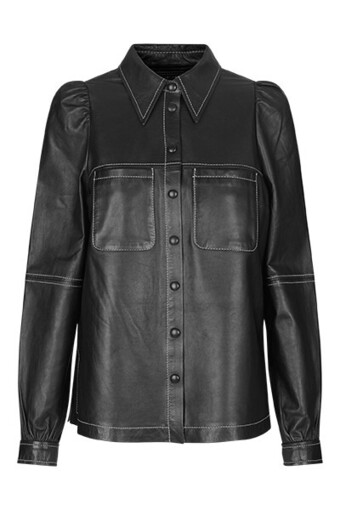 Créton nico skind jakke (sort, s)
