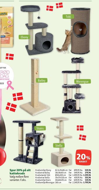 Spar 20% på alt kattekrads