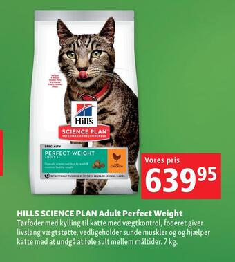 Maxi Zoo Hills science plan adult perfect weight tilbud