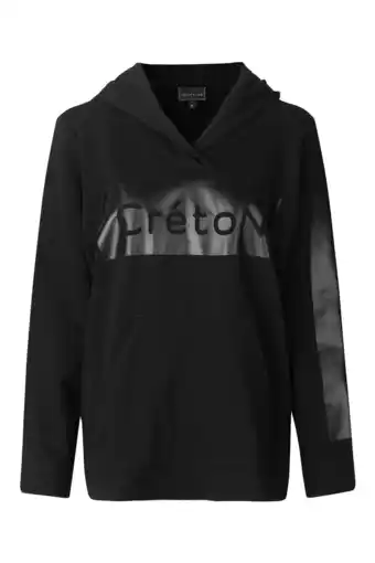 Sinnerup Créton meera hoodie (sort, m) tilbud