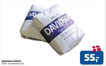 Davidsen Davidsen cement tilbud