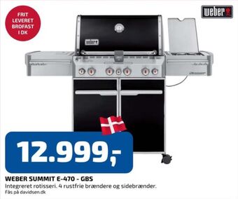 Davidsen Weber gasgrill tilbud