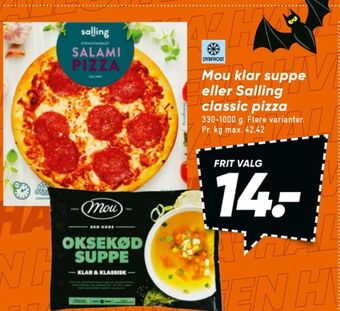 Bilka Salling pizza tilbud