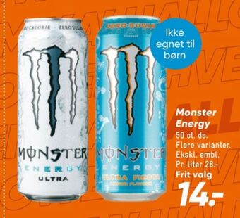 Bilka Ultra energidrik tilbud