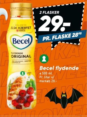 Bilka Becel margarine - flydende original tilbud