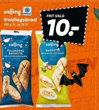 Bilka Salling baguettes hvidløg tilbud