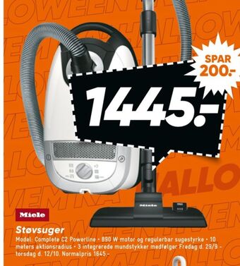 Bilka Miele støvsuger tilbud