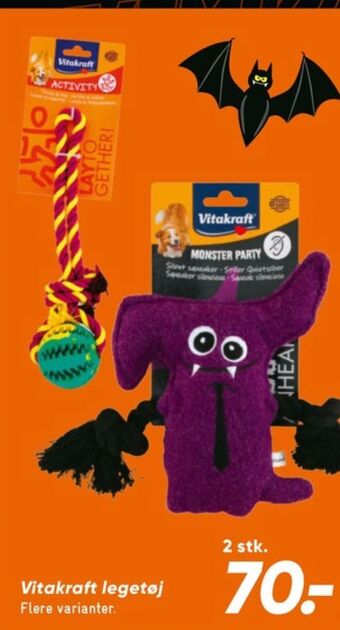 Bilka Vitakraft hundelegetøj tilbud
