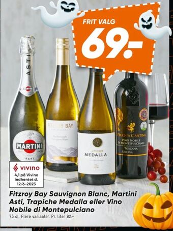 Bilka Martini asti italiensk mousserende vin tilbud