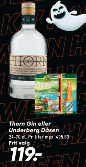 Bilka Thorn gin tilbud